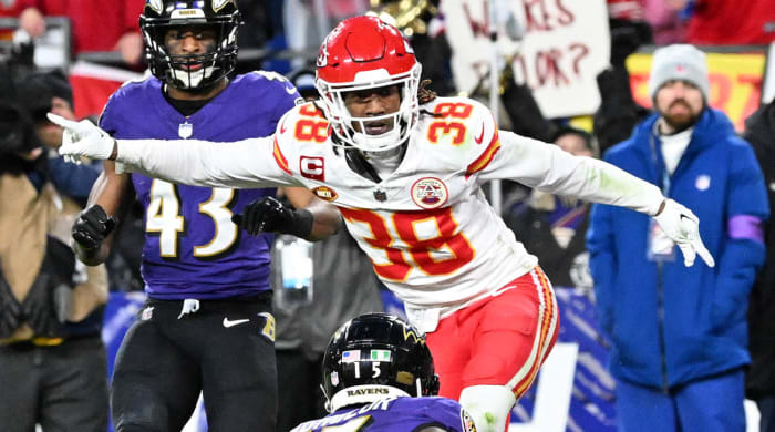 Kansas City Chiefs cornerback L’Jarius Sneed